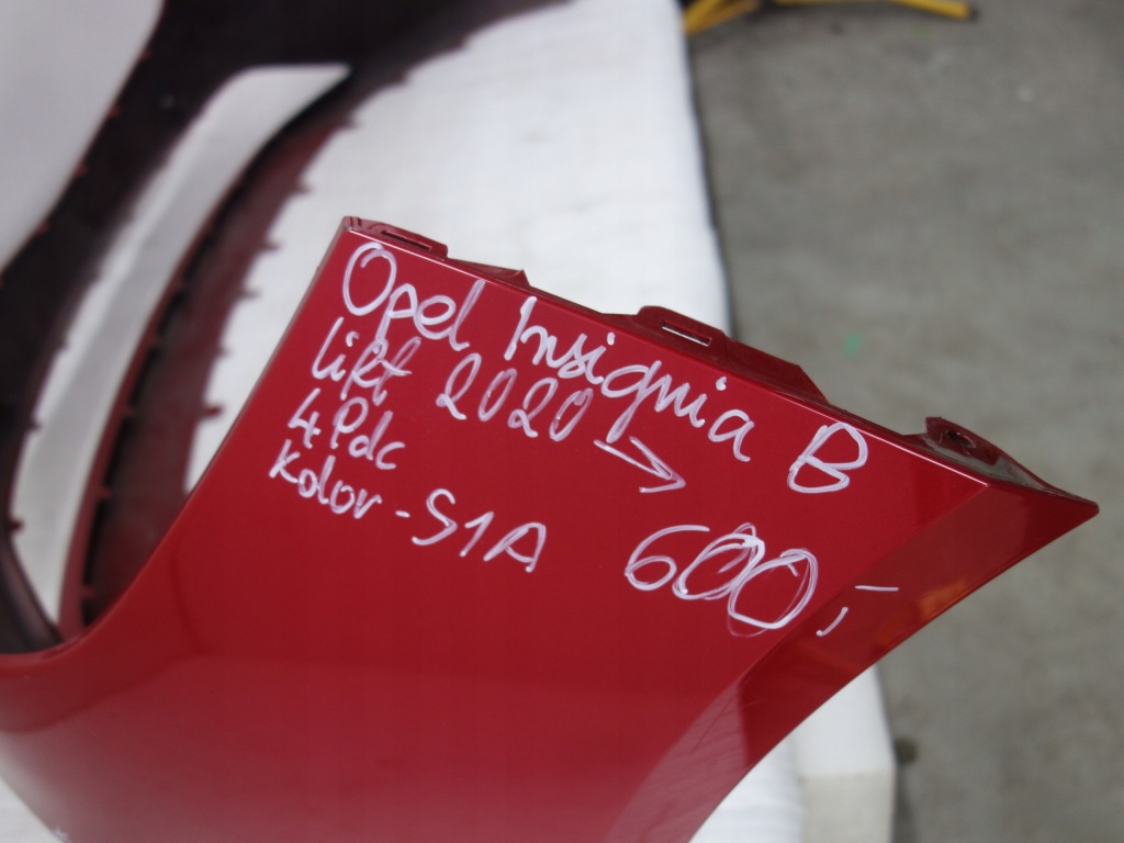 Бампер перед opel insignia b рестайлінг  2020- 4pdc 39140468 колір - s1a Оригінал