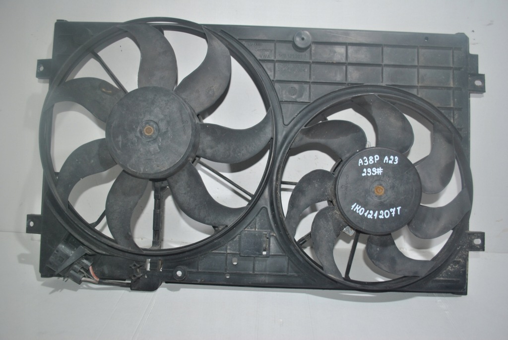 фото №1, Вентилятор радіатора audi a3 8p 1k0121207t