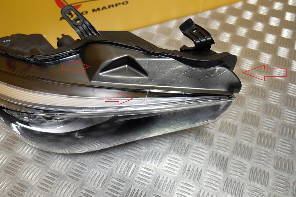 фото №5, Infiniti q50 2013 2014- фара лампа full led r некрутящаяся usa