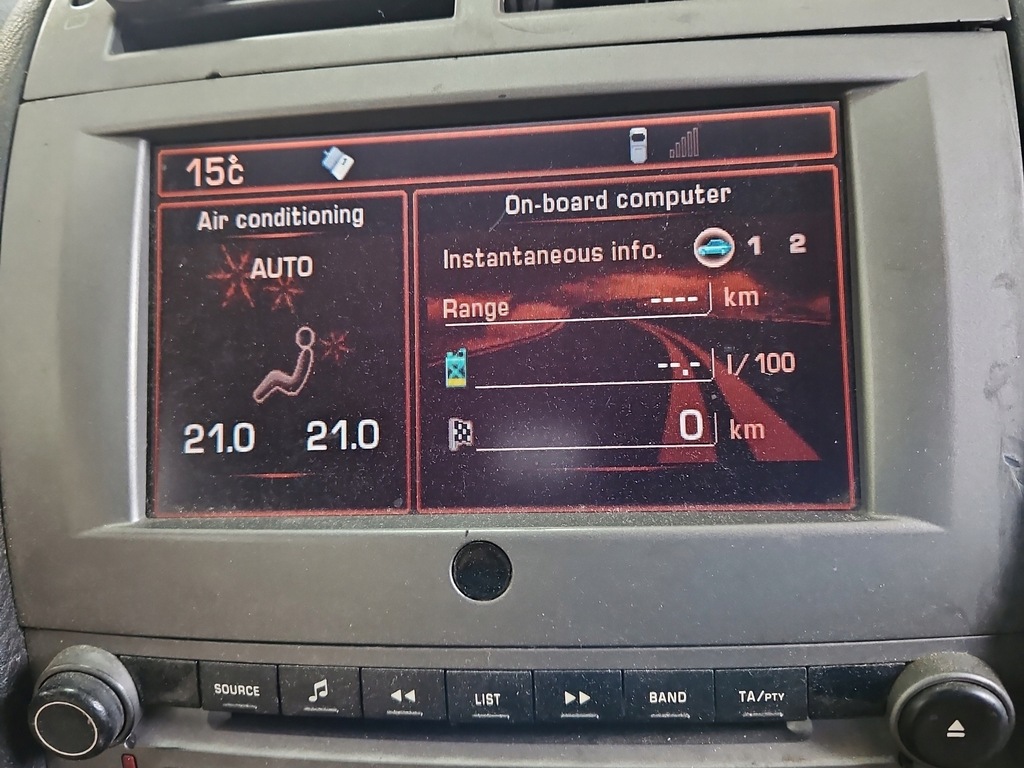 фото №1, Дисплей peugeot 407 9663321480 монітор