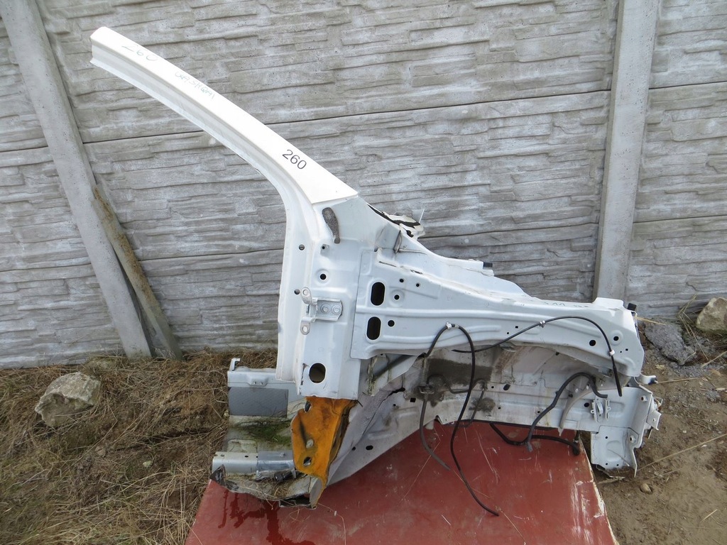 фото №1, Nissan qashqai j11 лонжерон чверть права 13-