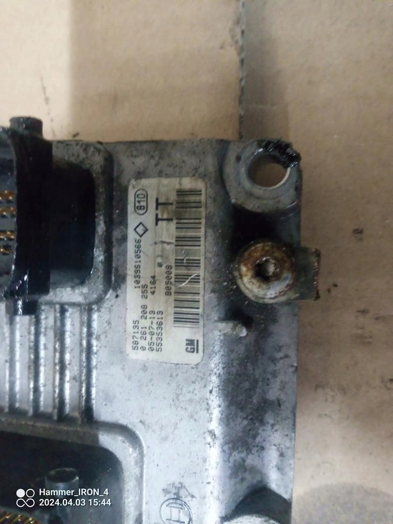 фото №2, Opel бортовий комп'ютер блок керування двигуна 55353613