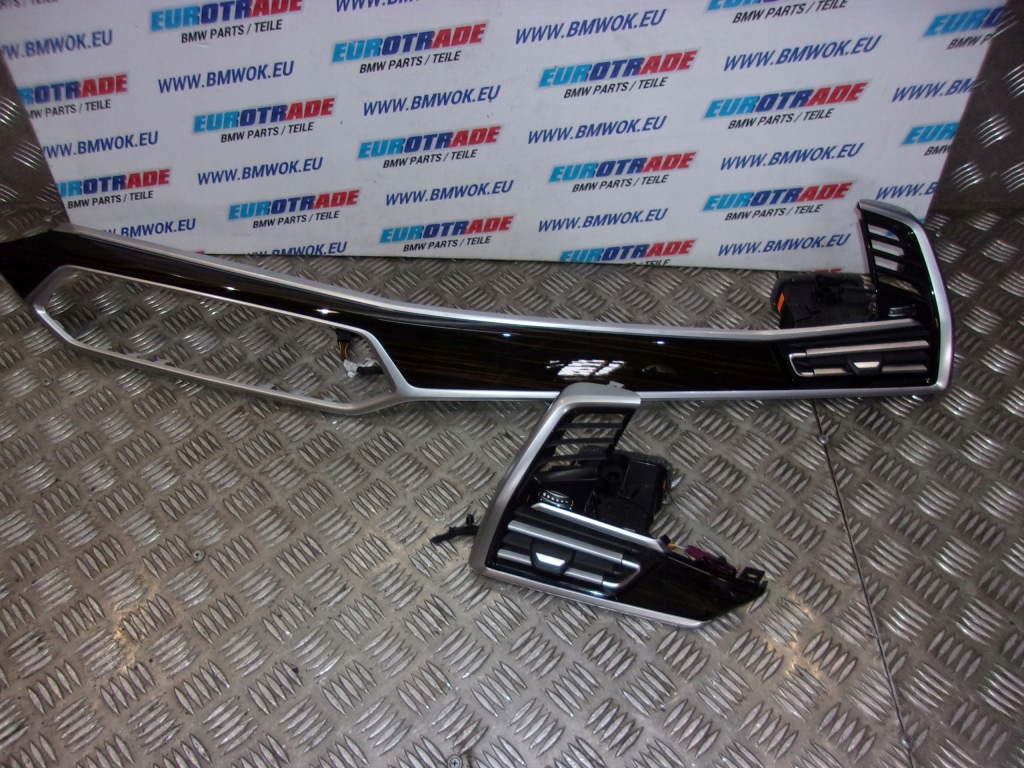 фото №12, Bmw x6 g06 накладки декоративные консоли дверь 04kr drewno szlachetne fineline