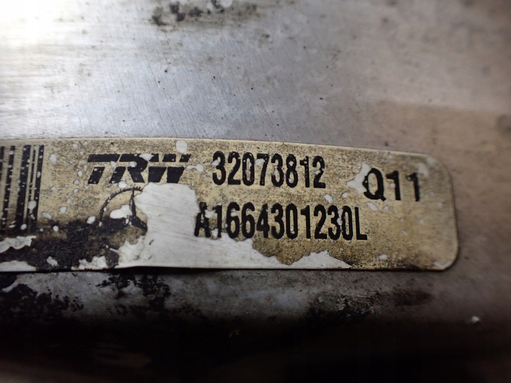 фото №11, Усилитель тормозов тормозные mercedes gls ii x166 3.0 17r a1664301230l 9489