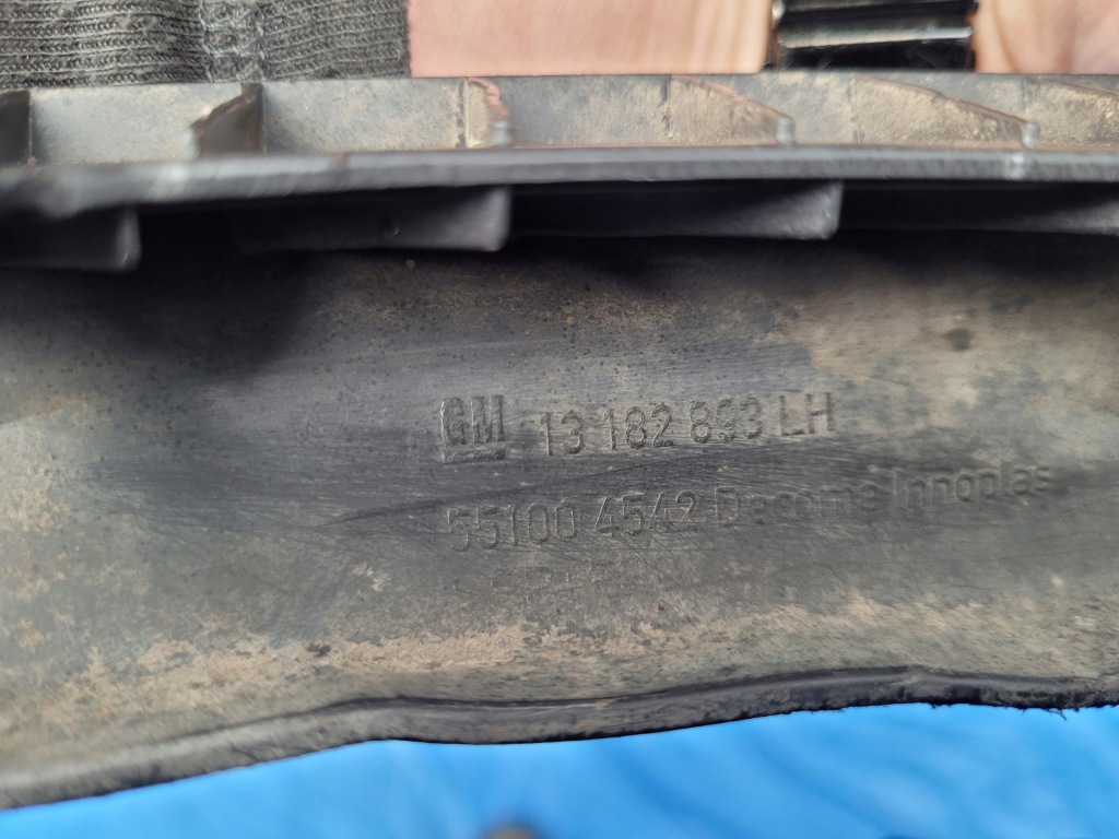 Купить Opel-części | vectra c накладка-спойлер спойлер левый бампера перед рестайлинг  13182893