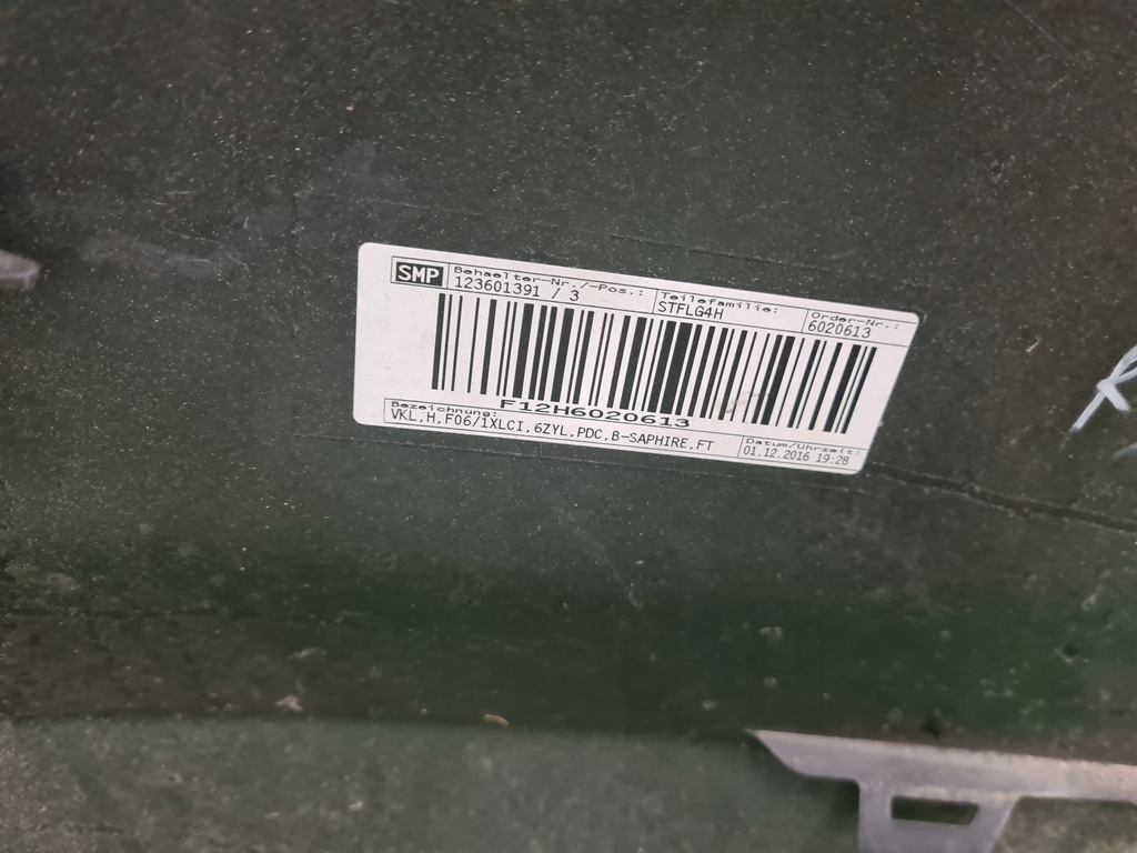 фото №11, Bmw 6 f06 lci бампер задня задній 475 4pdc