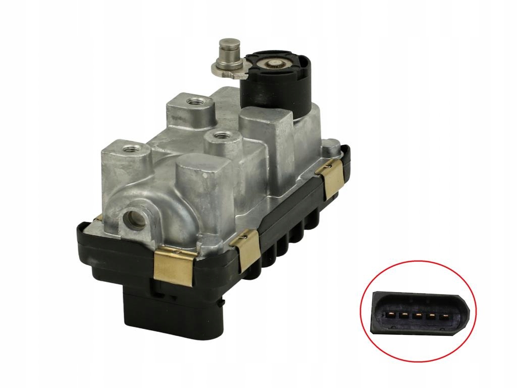 фото №1, Актуатор турбіни ford transit 06 2.2tdci 5-pin