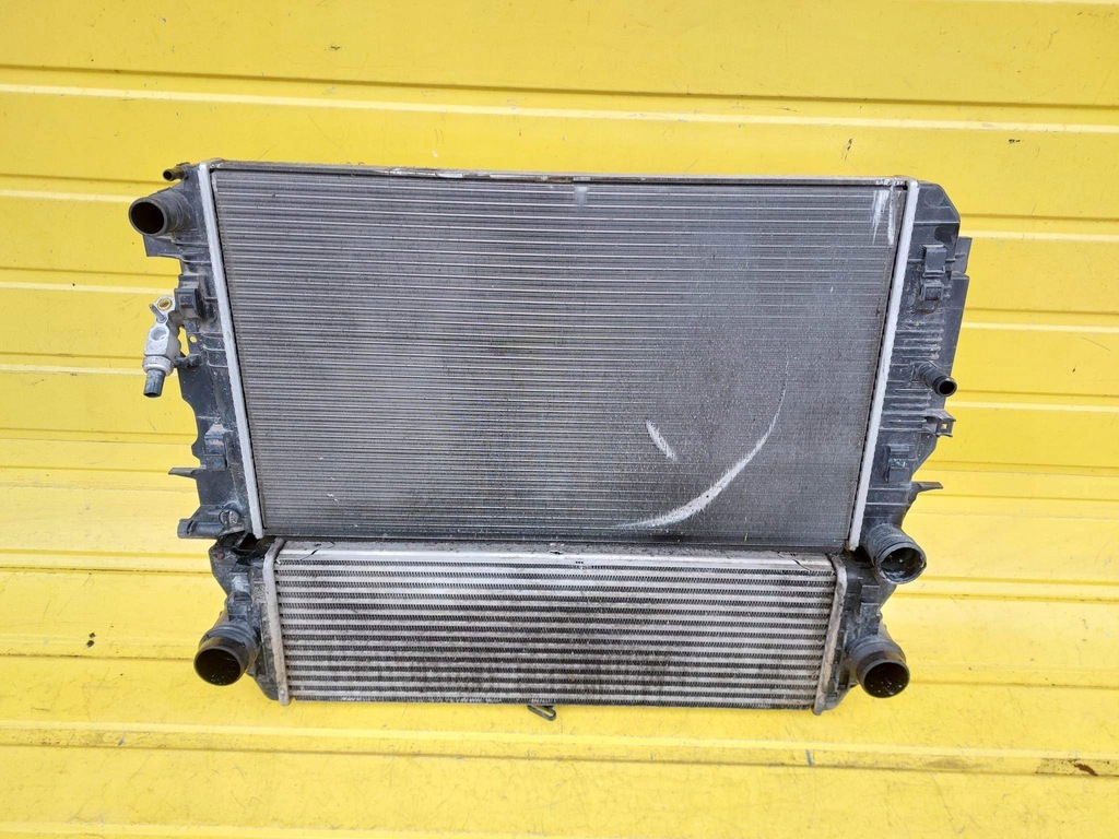 фото №1, Vw crafter радиатор кондиционера интеркулер 2.0