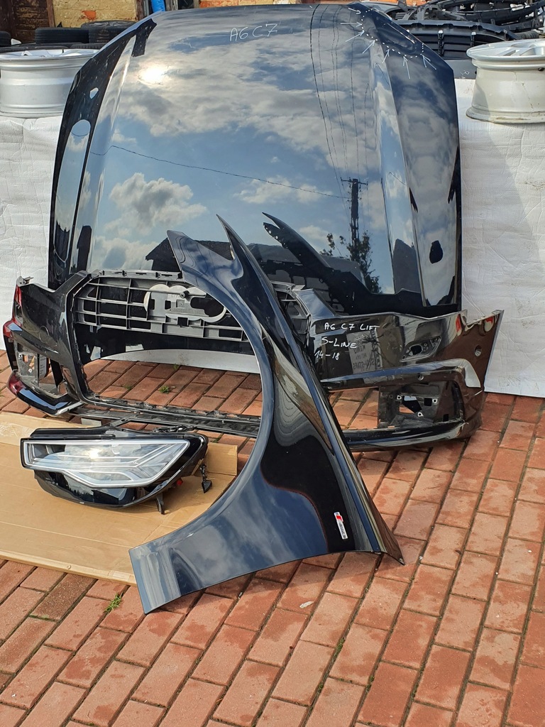 фото №1, Audi a6 c7 lift лампа левая led matrix 4g0941035