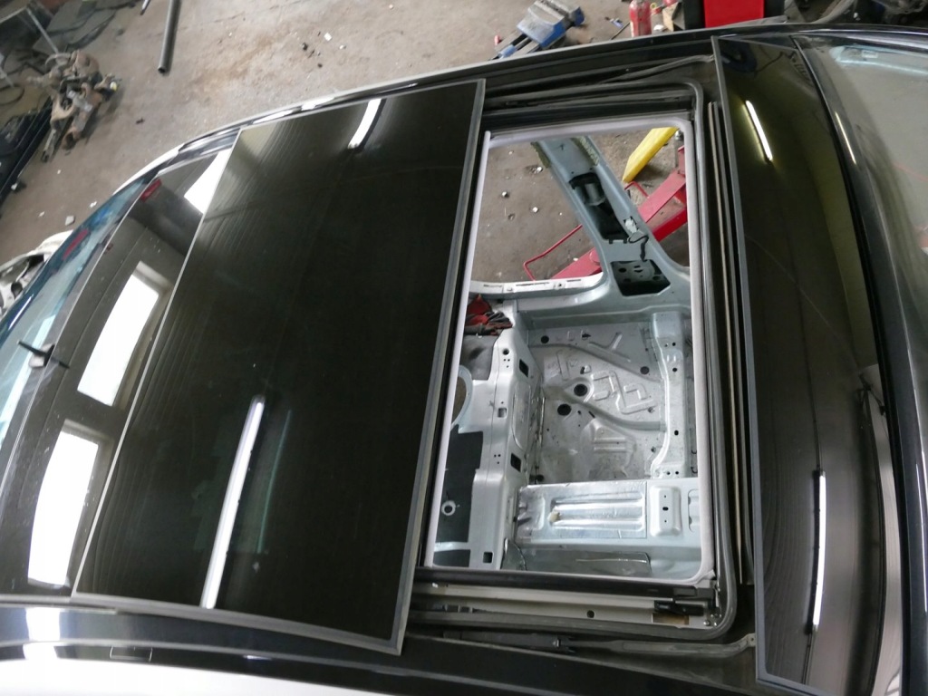 фото №14, Mercedes e w211 sedan lift панорама крыша стеклянный панорамный потолок