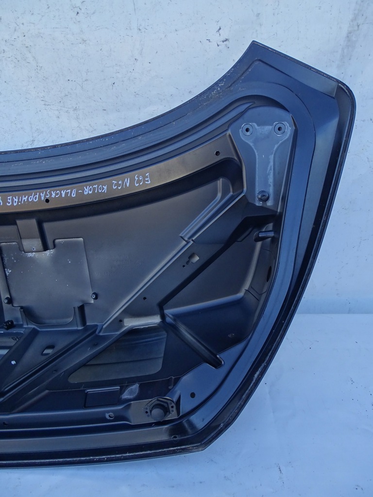 фото №7, Кришка багажника багажника bmw e63 blacksapphire 475/9