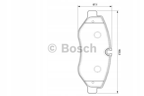 фото №14, Bosch тормозные колодки ham.przod mercedes sprinter 06-