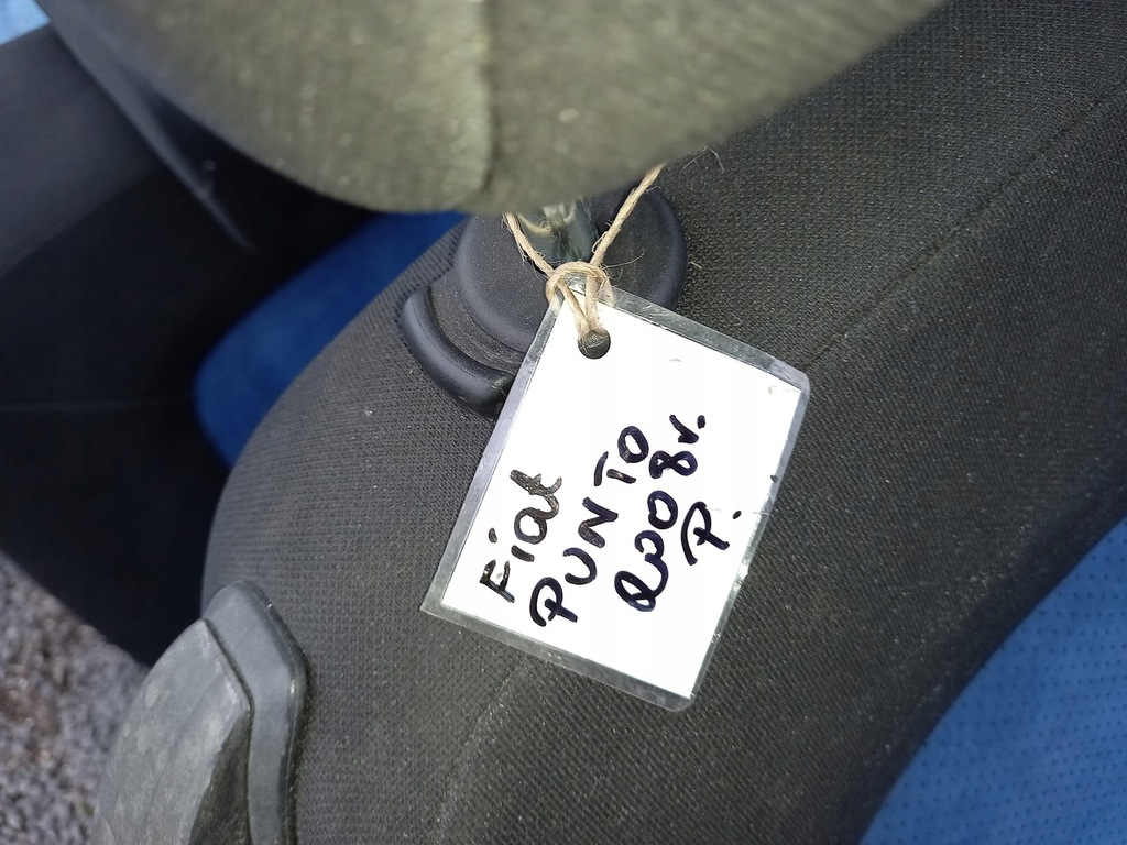 фото №14, Сидіння + заднє сидіння fiat punto 2008r