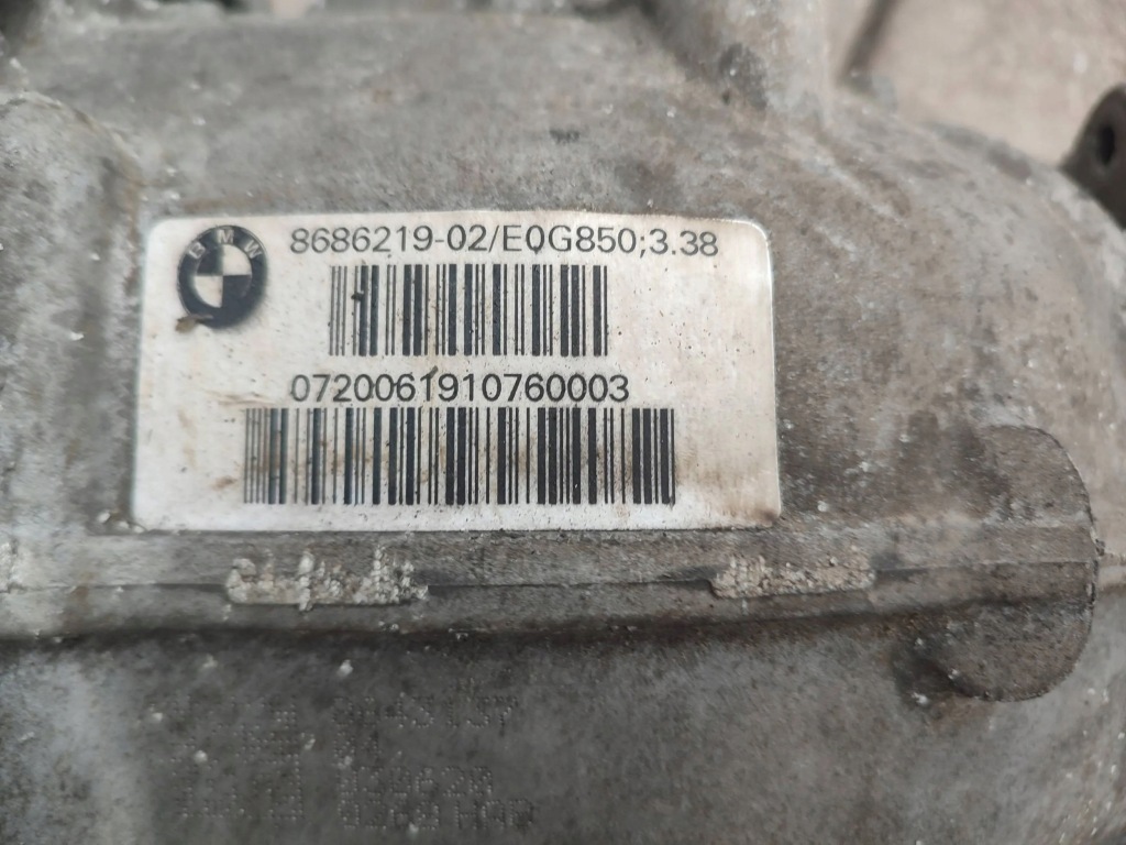 Міст задній задній диференціал диференціал передавальне число 3,38 bmw x3 g01 2019 Київ