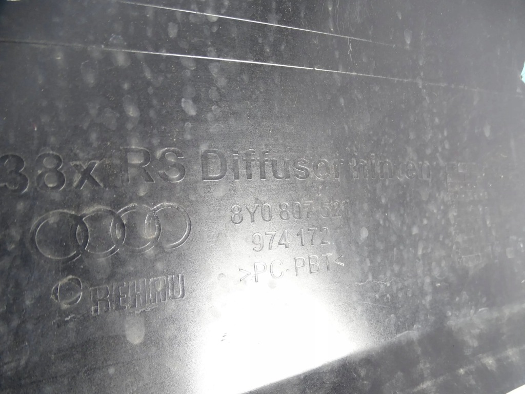 Купити Дифузор w бампер audi a3 8y rs kpl