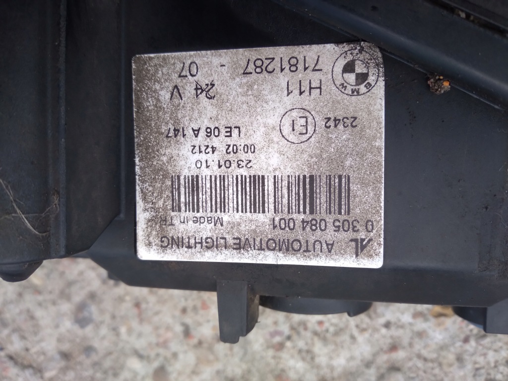 Протитуманна фара правий перед оригінал bmw e87 polift Недорого