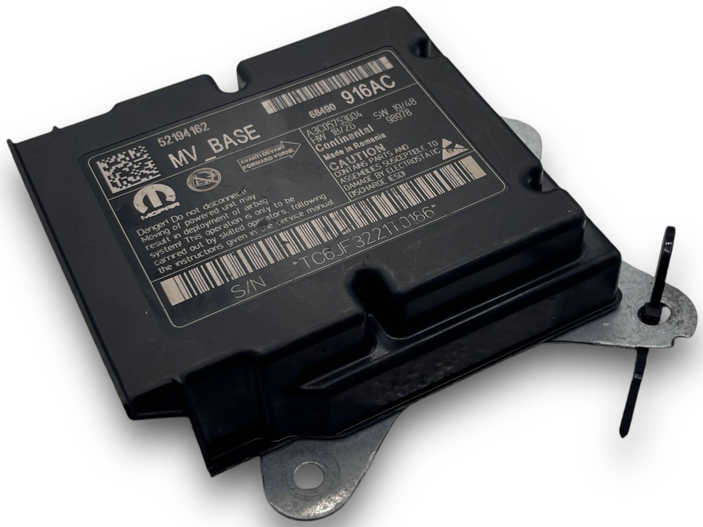 фото №1, Jeep compass блок управления модуль подушка безопасности 52194162