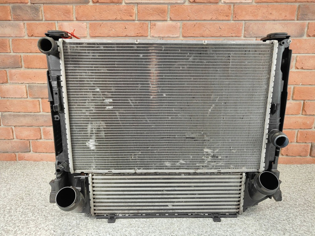 Bmw x3 f25 x4 f26 n55 радиатор воды + интеркулер 8623350 7593845 комплект Киев