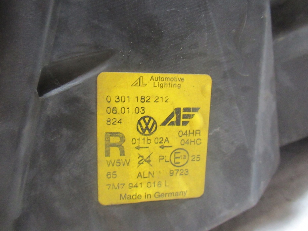 фото №4, Лампа правая передняя lift seat alhambra