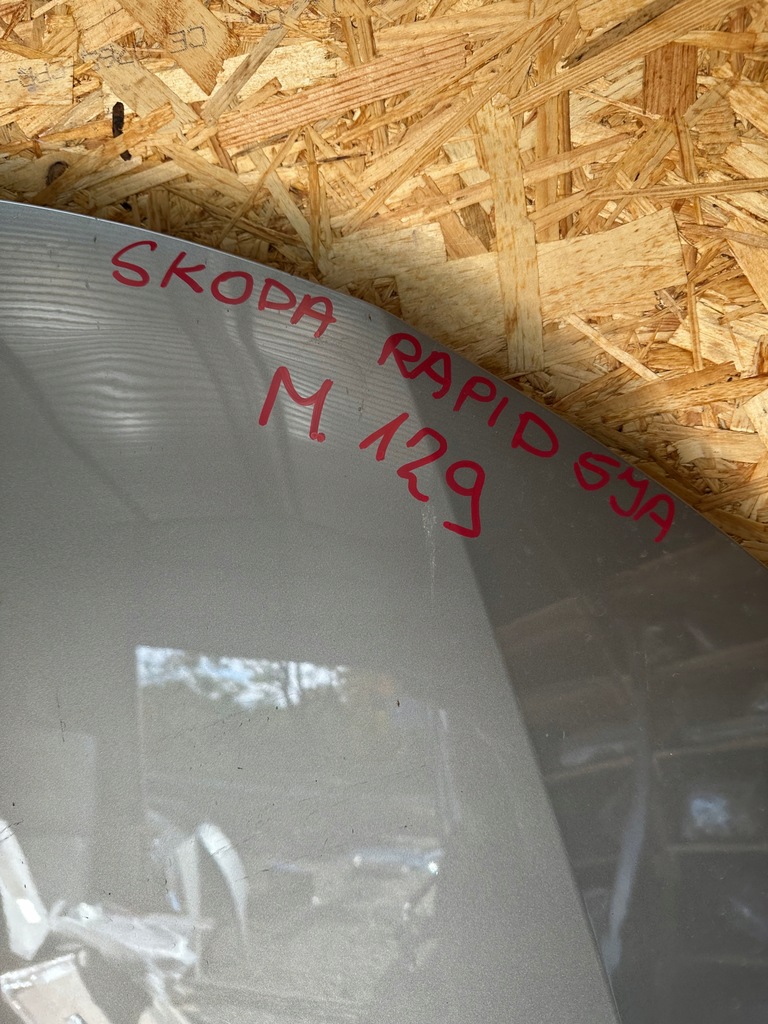 фото №7, Капот кришка двигуна skoda rapid 5j