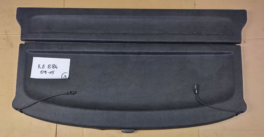 фото №6, Bmw x1 e84 09-15 полка багажника dwie запчасти комплект