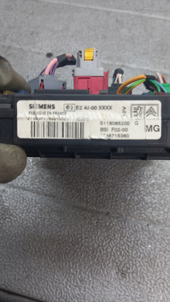 фото №2, Модуль bsi citroen c3 02r hb