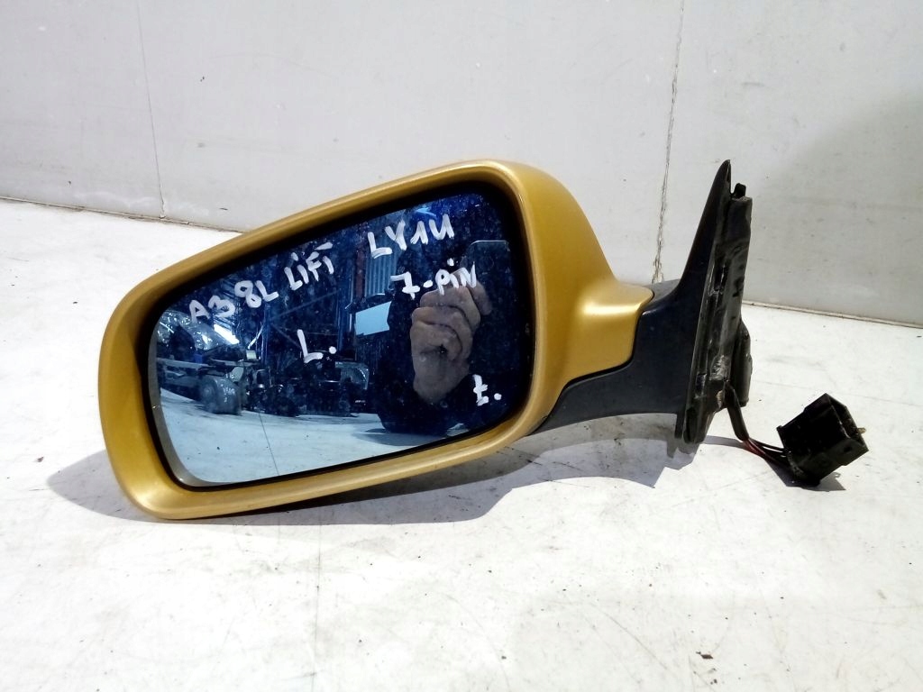 фото №5, Audi a3 8l lift зеркало левая el. ly1u 7 pin