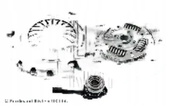 фото №1, Набір зчеплення циліндр зчеплення adr163080 blue print