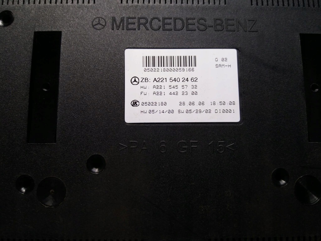 фото №1, Mercedes s w221 модуль sam a2215402462