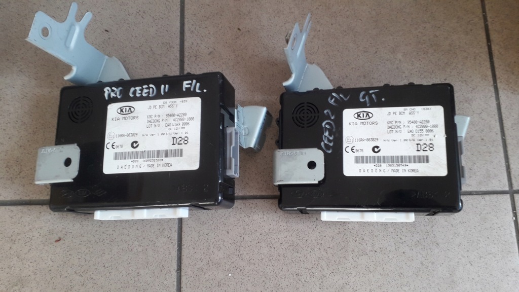 фото №1, Kia ceed ii 2015 модуль bcm бортовой компьютер 95400-a2280
