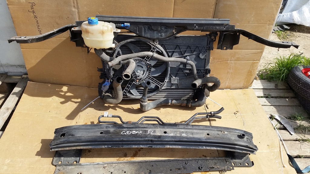 фото №5, Pas передній радіатор fiat qubo 1,3mj