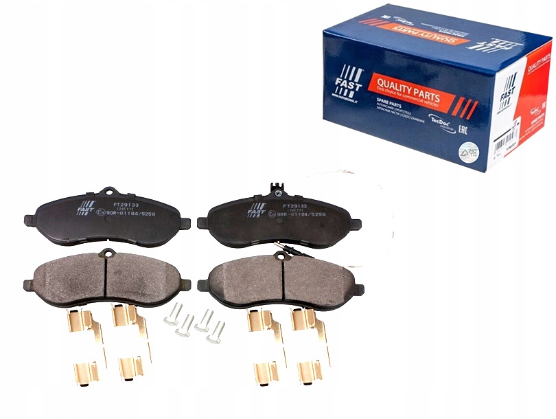 фото №1, Гальмівні колодки гальмівні fiat scudo 07 перед 1-датчик fast