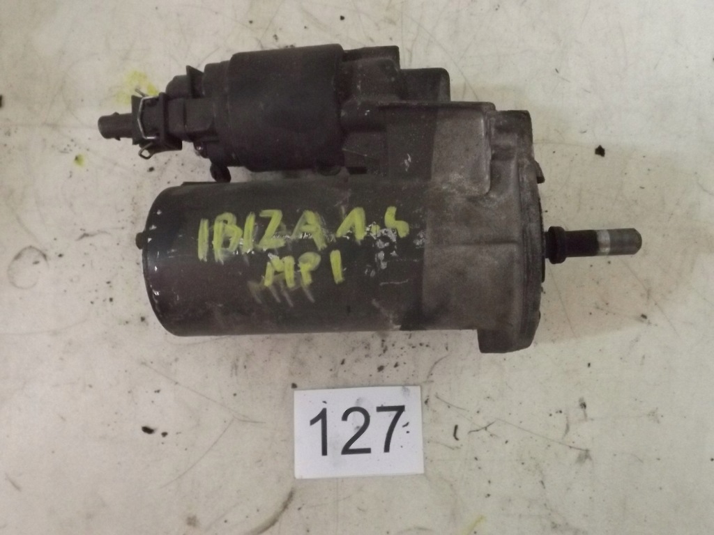 фото №1, Seat ibiza стартер 1,4 mpi