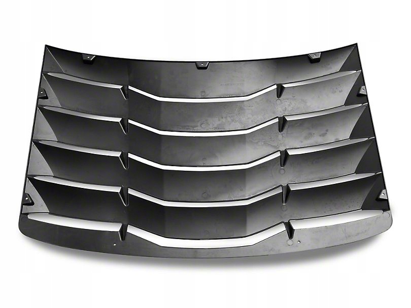 фото №10, Жалюзі скло шторка чорний mat camaro 2016-2022