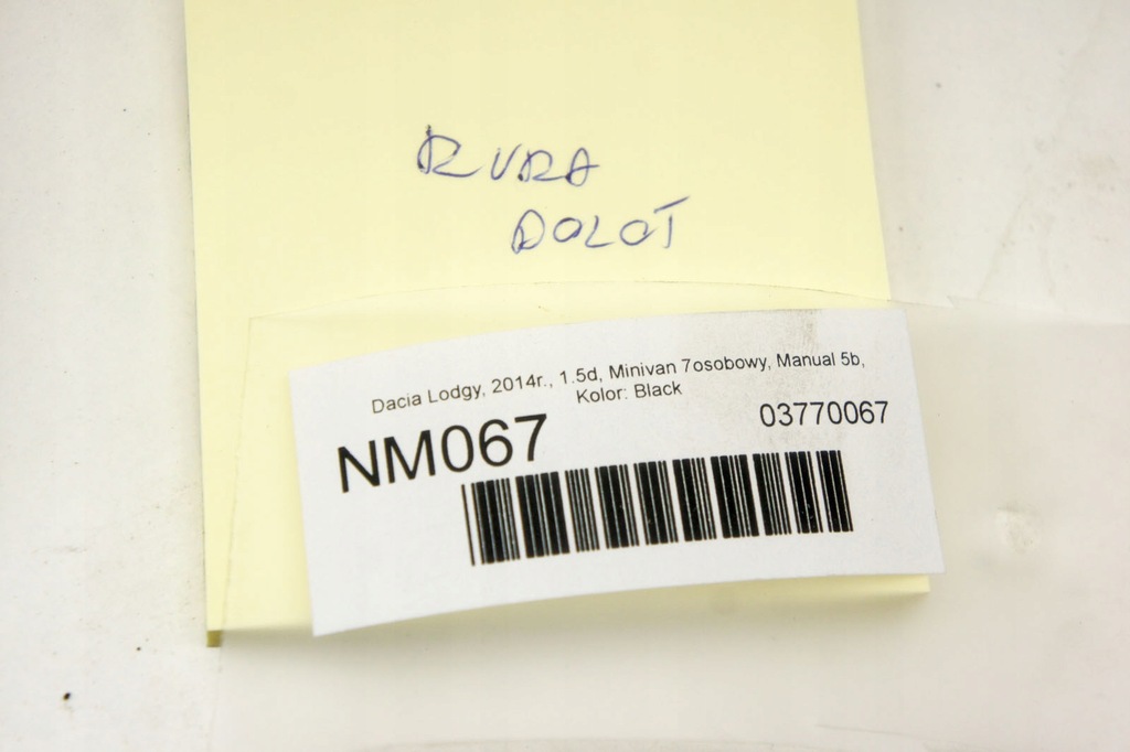 фото №5, Nm067 dacia lodgy 1.5d труба повітрозабірник