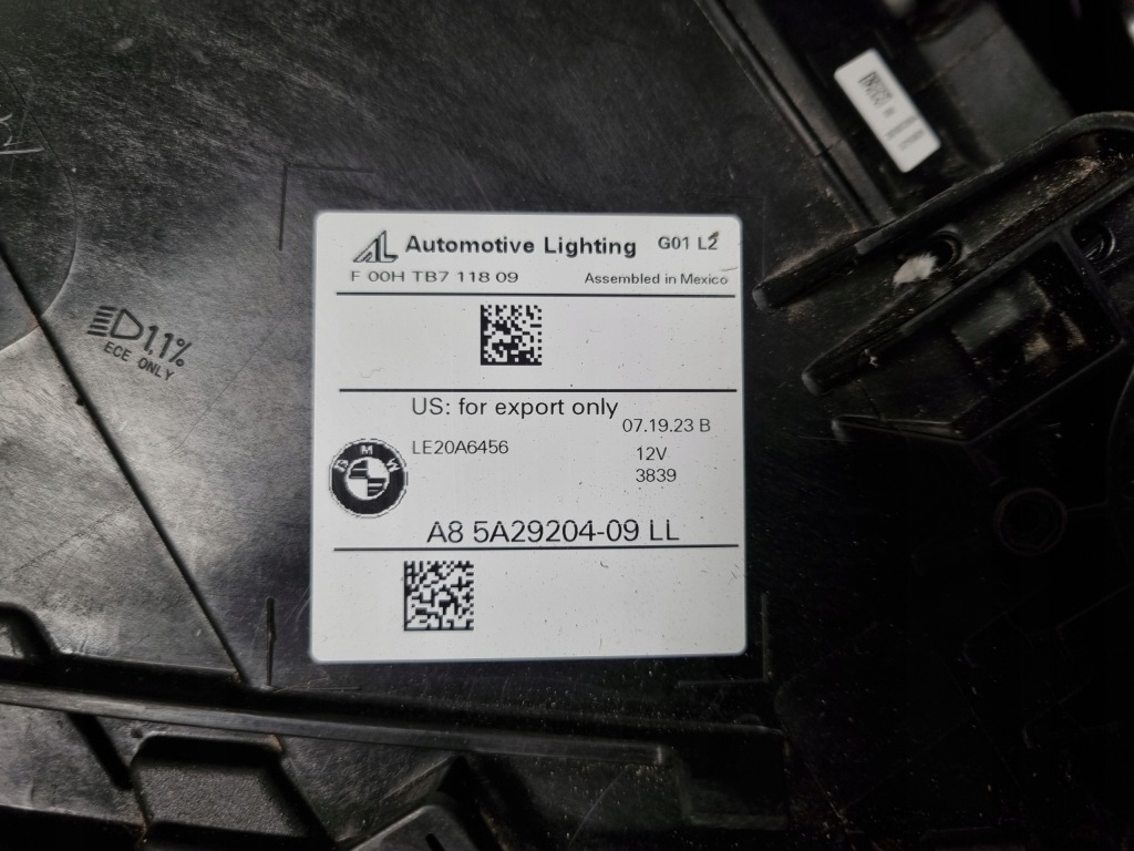 Bmw x3 g01 x4 g02 lci перед капот крыло лампа ремень радиатор бампер a90 Киев