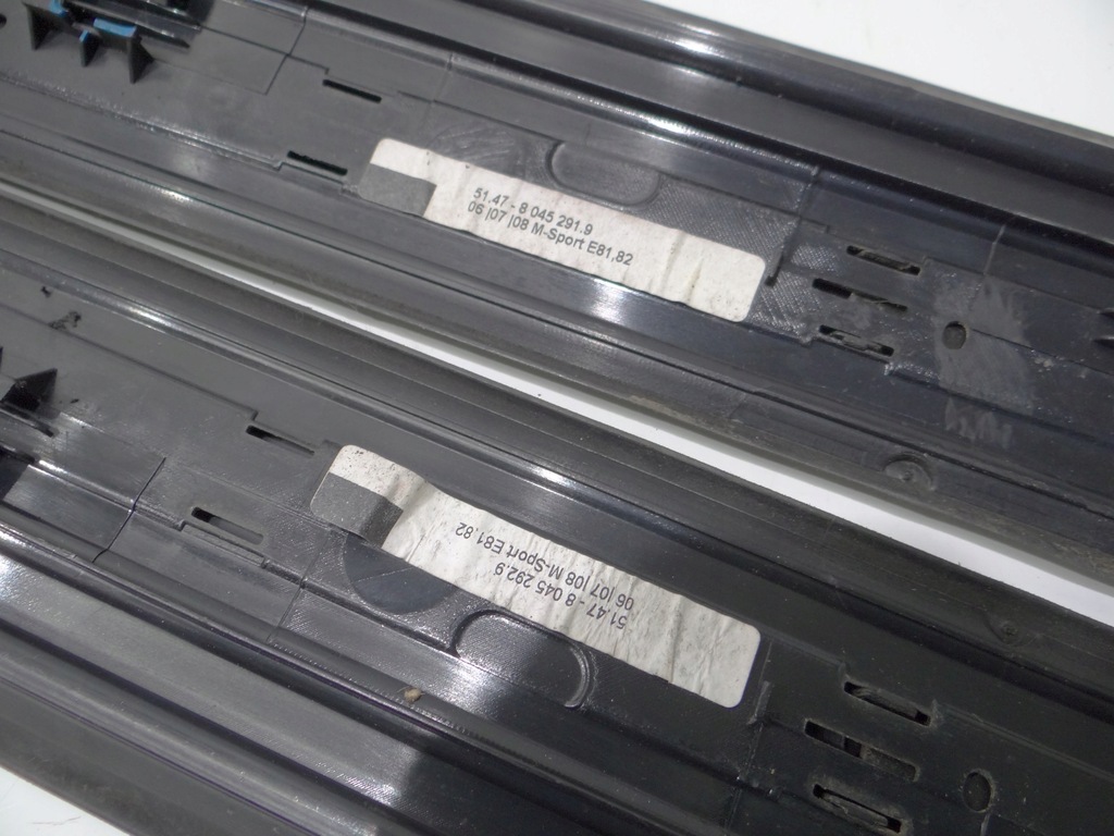 фото №9, Накладки накладки пороговые bmw e82 комплект 8045291