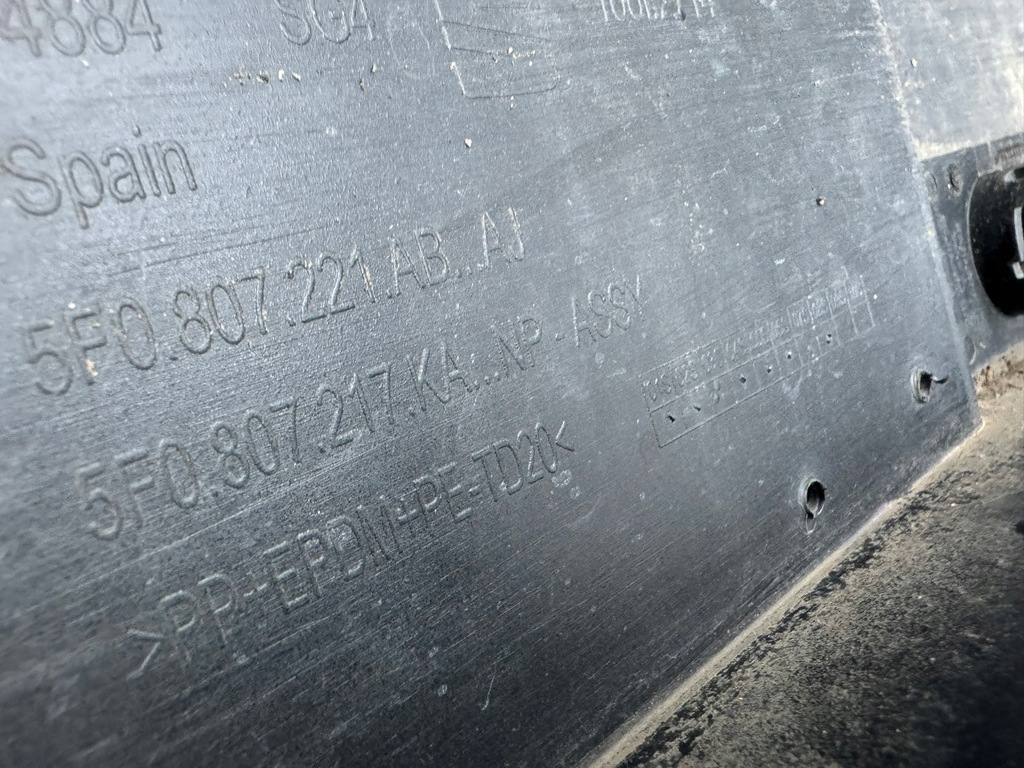 фото №10, Seat leon 3 iii lift 16-20r бампер перед передній 5f0807221ab