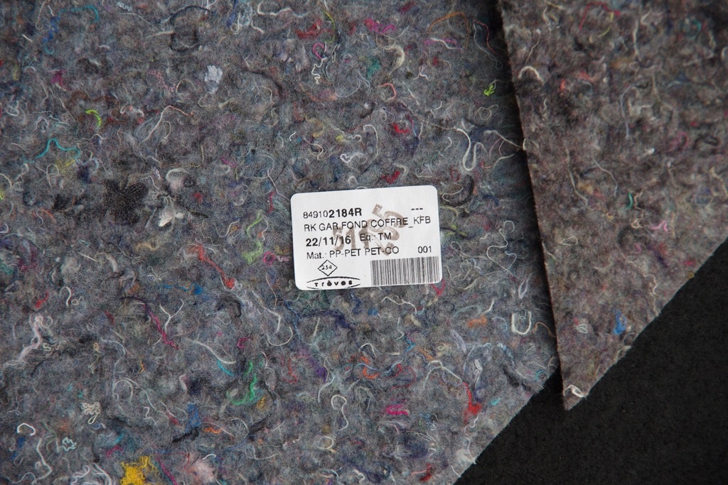 фото №3, Обшивка пол багажника megane iv kombi