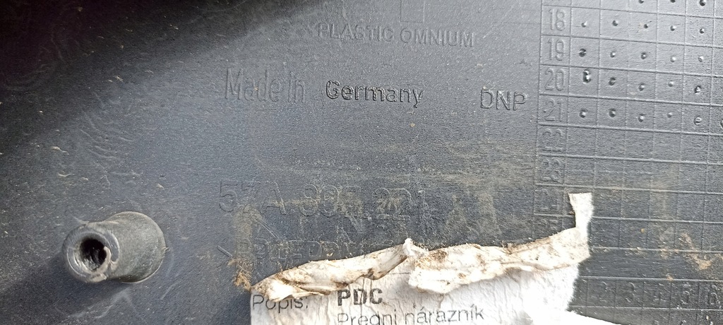 фото №9, Бампер перед передний skoda karoq 17-21rok 57a 57a807061 57a807221 oryg