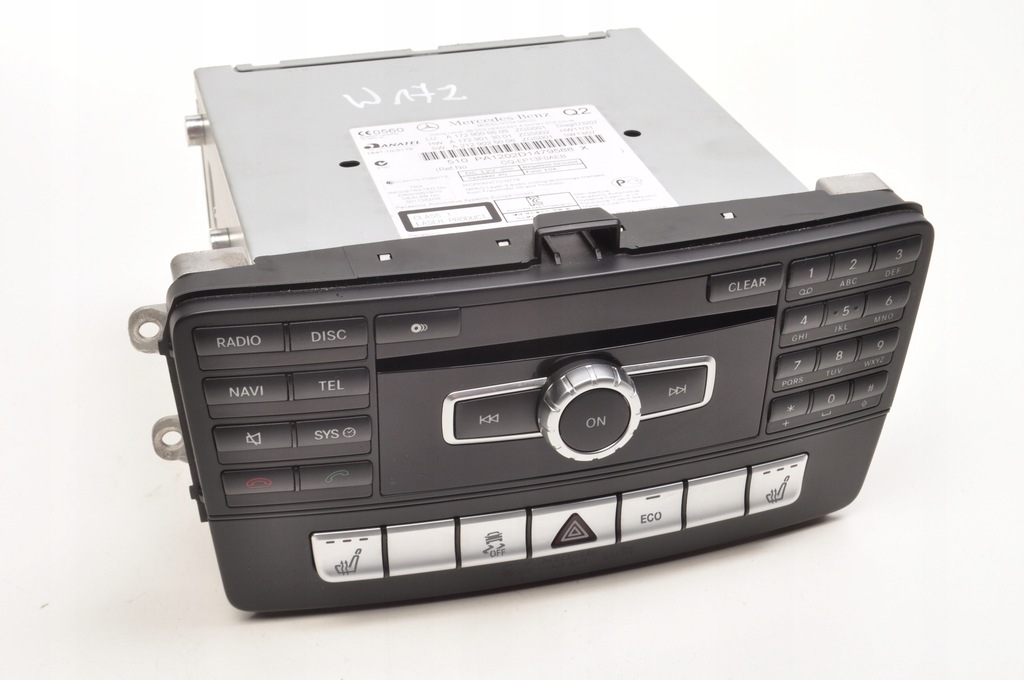 фото №1, Mercedes w172 r172 радио навигация a1729006609