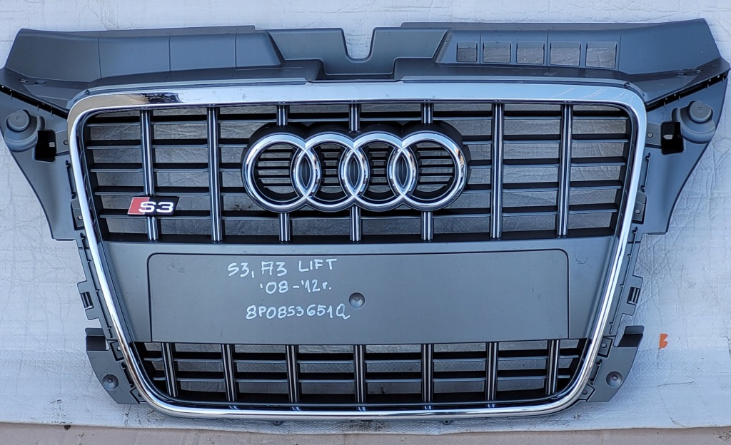 фото №1, Audi s3 lift 08-12 решётка радиатора решётка радиатора 8p0853651q