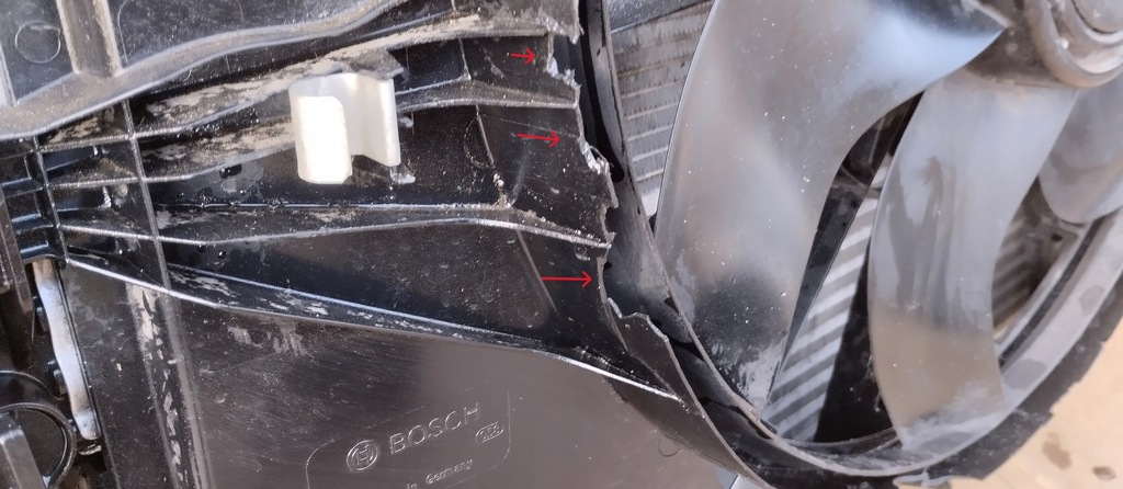 фото №11, Радіатор комплект радіатор mercedes vito w447 2.2 cdi автоматична коробка передач вентилятор