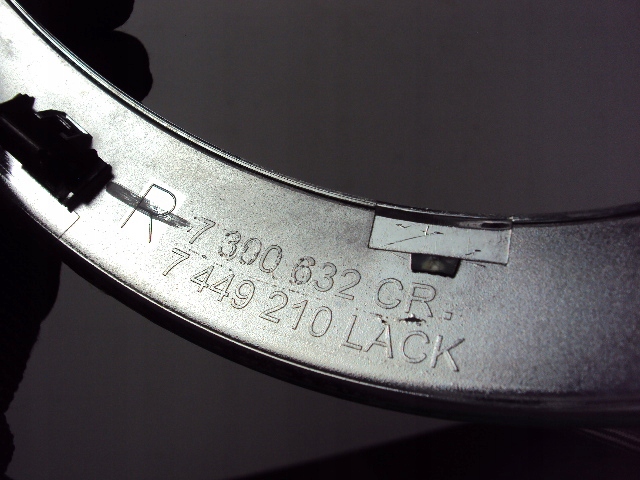 фото №6, Хром рамка лампы правый перед mini f55 2013-