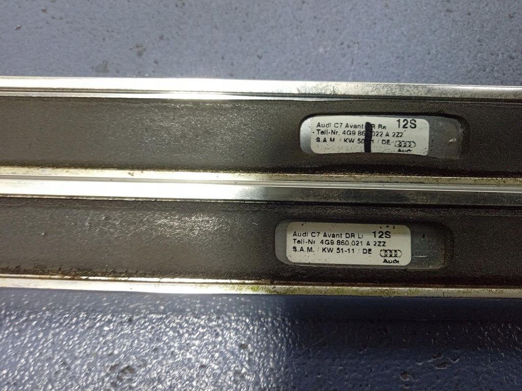 фото №6, Audi a6 c7 avant рейлинги кровельные хром 4g9860021a