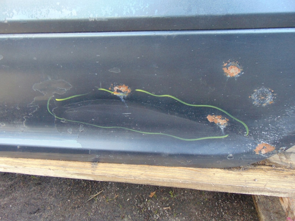 фото №8, Дверь левый задняя skoda octavia ii kombi lift 9153