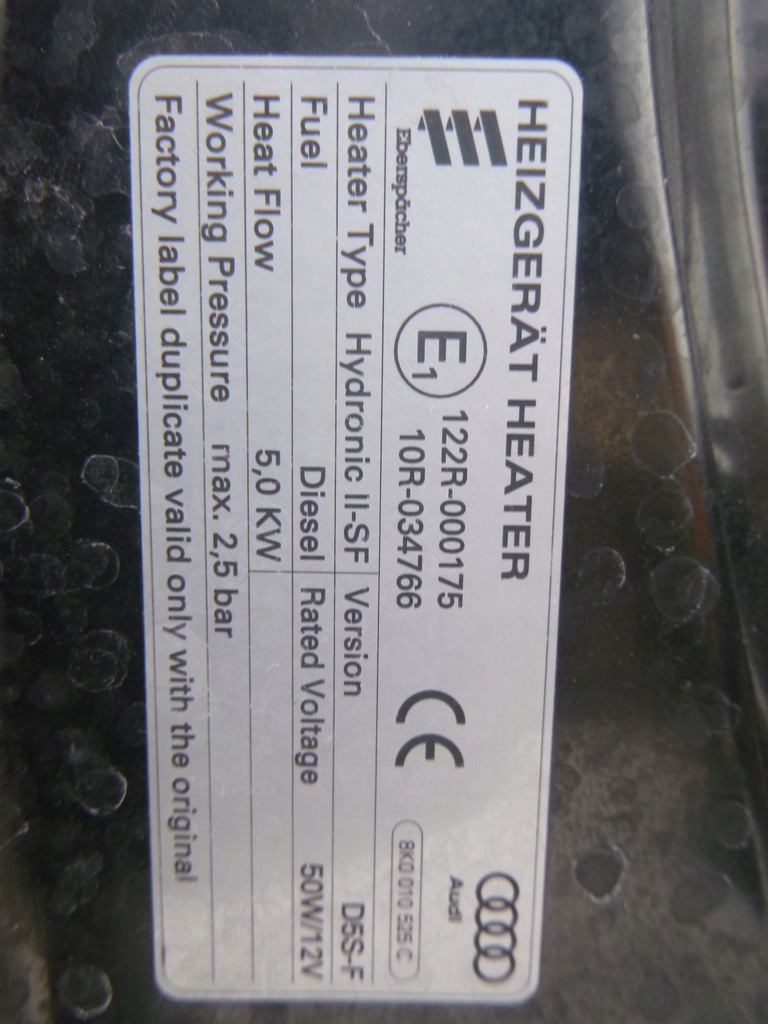 фото №9, Капот крышка двигателя audi a5 ii f5 8w 2016- оригинальная 8w6823029