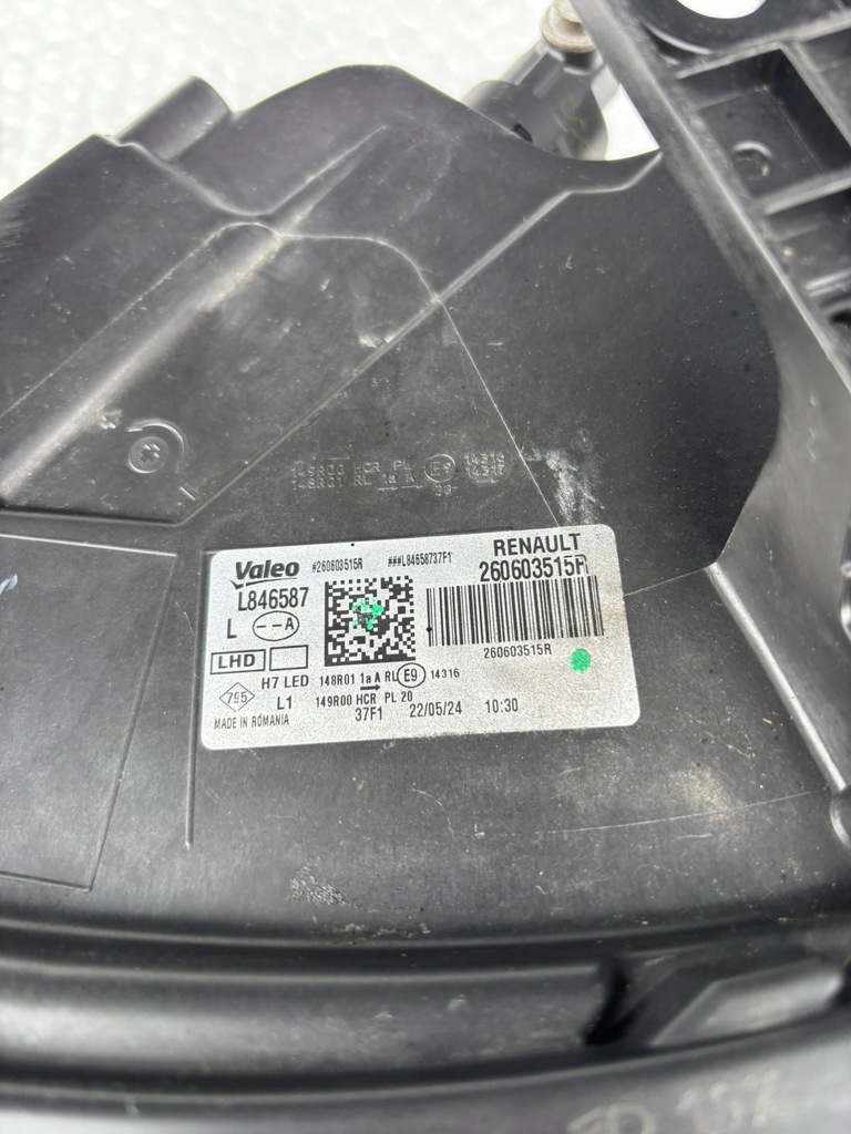 фото №7, Лампа левая led dacia duster iii