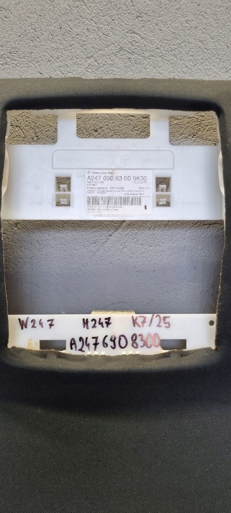 Mercedes w247 h247 потолок a2476908300 Киев
