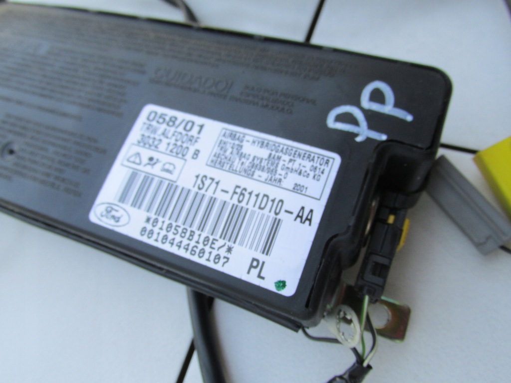 фото №5, Подушка безпеки подушка сидіння mondeo mk3 2001 -2007